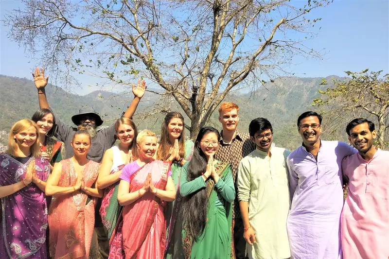 Ashtanga yoga practice at Sri Yoga Ashram