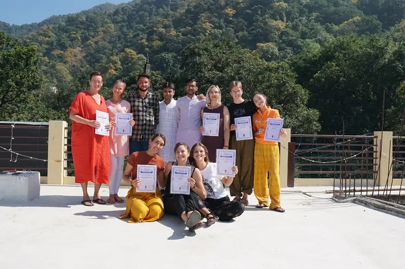 Sri Yoga Ashram student group