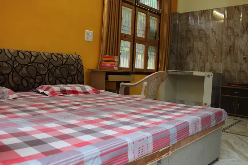 Private room at Sri Yoga Ashram
